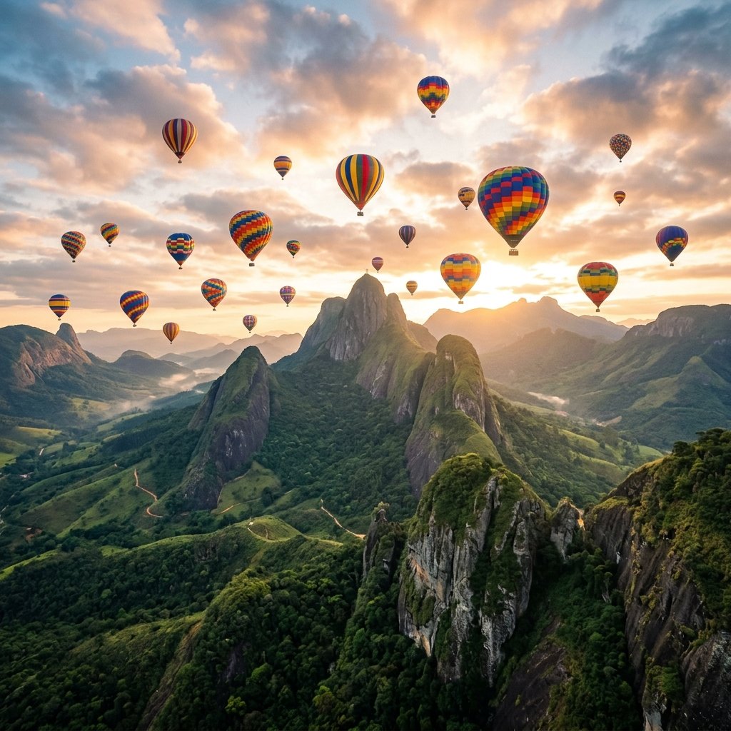 Passeio de Balão nos Pontões